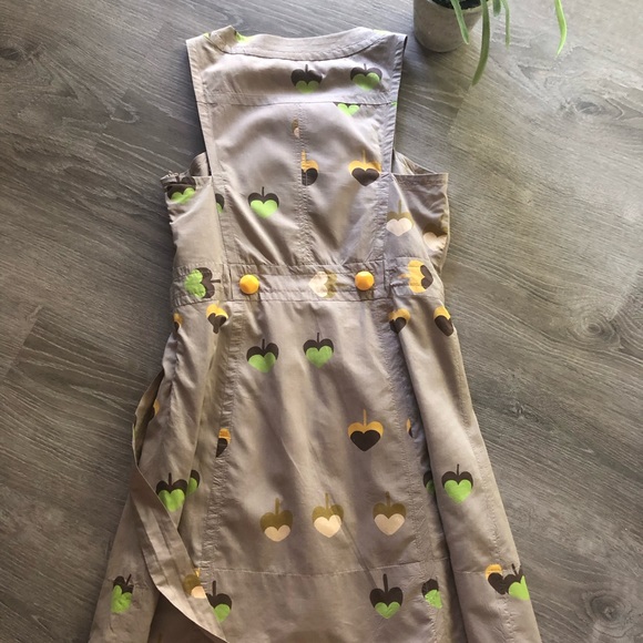 Marc by Marc Jacobs Y2K Heart Leaves Pinafore Dress. - Picture 4 of 8
